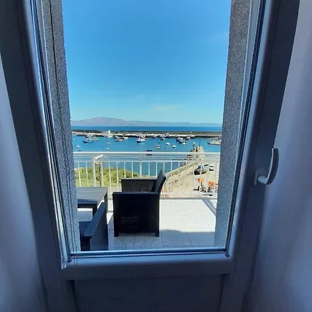 Apartamento Vista Al Puerto De Finisterre Buitenkant foto